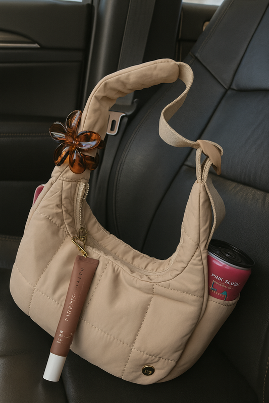 Nylon Large Capacity Female Underarm Bag