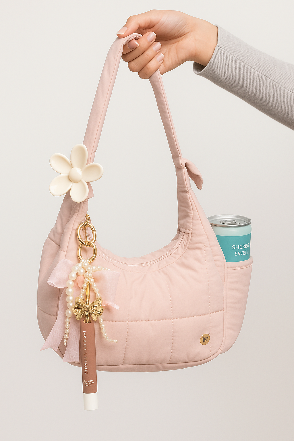 Nylon Large Capacity Female Underarm Bag