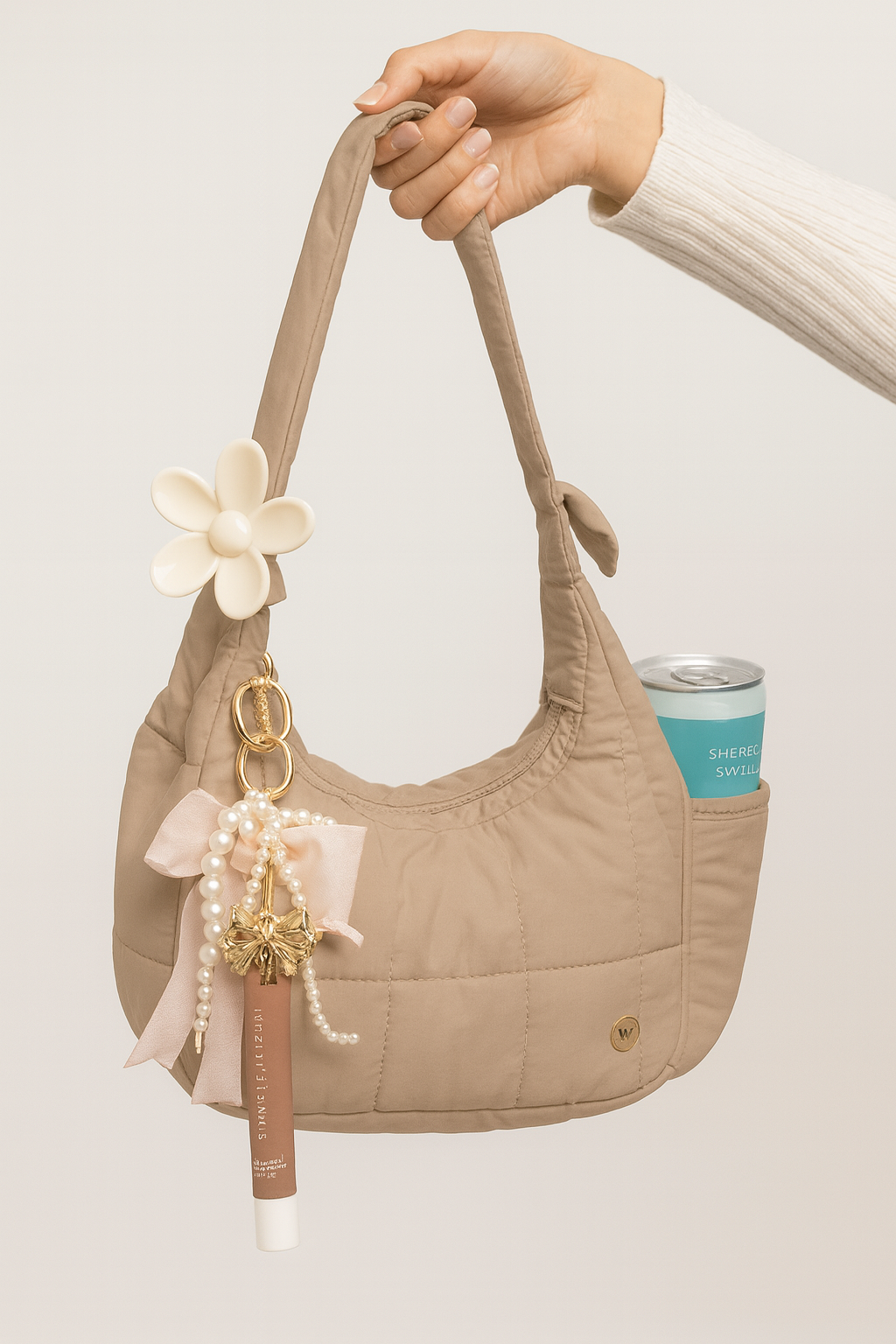 Nylon Large Capacity Female Underarm Bag
